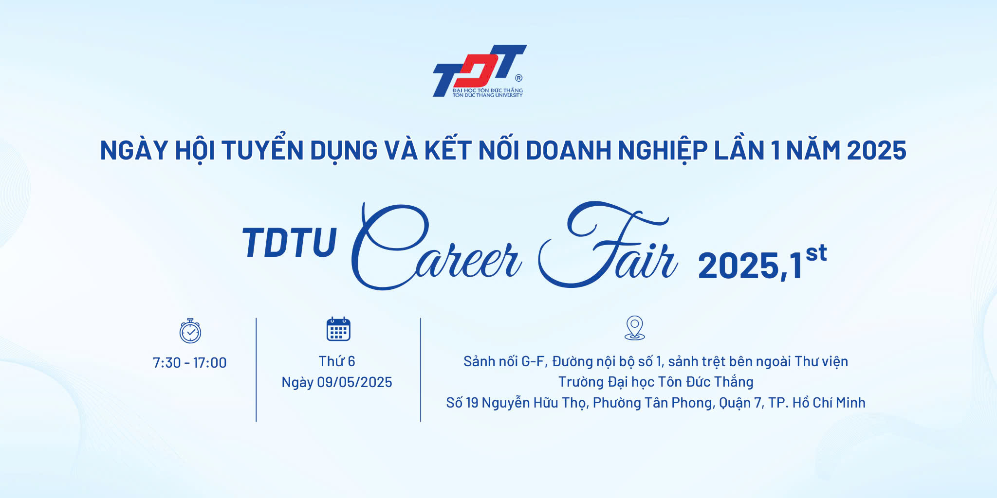 Ngày hội tuyển dụng và kết nối doanh nghiệp lần 1 năm 2025
